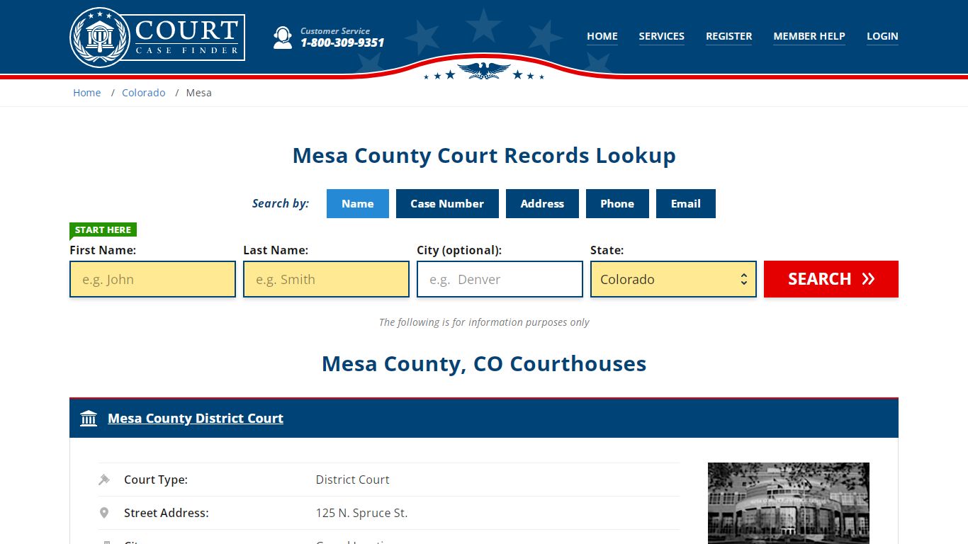 Mesa County Court Records | CO Case Lookup - CourtCaseFinder.com